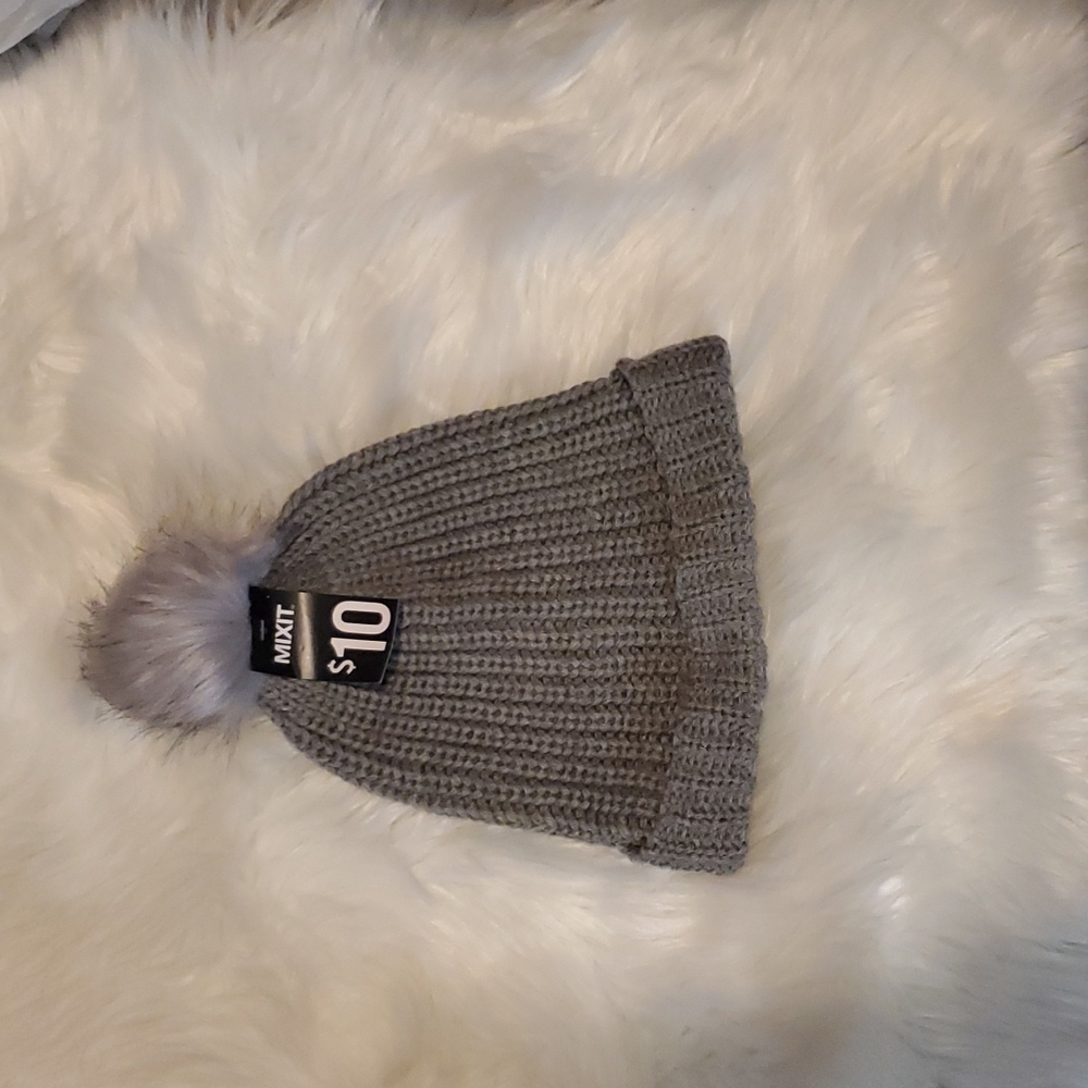 Gray Beanie (one size)